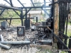 GerÃ¤teschuppen abgebrannt - 40 Brieftauben tot